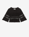 Isabel Marant Étoile Frizy Top In Black