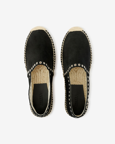 Isabel Marant Canae Espadrilles In Black