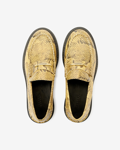 Isabel Marant Frezza Loafer In Natural