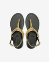 Isabel Marant Neutral Nya Python-effect Leather Sandals In Orange