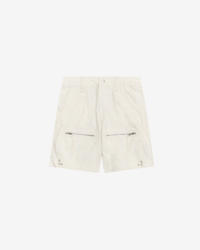 Isabel Marant Étoile Kynan Shorts In Ecru