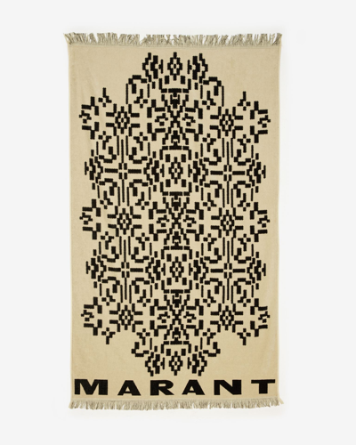 Isabel Marant Soverato Towel In Black