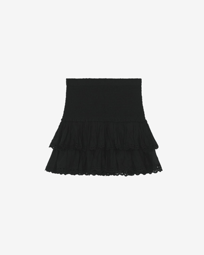 Marant Etoile Tinaomi Skirt In Black