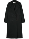 ROHE RÓHE WOOL TAILORING SCARF COAT CLOTHING