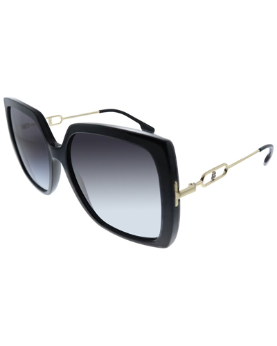 Burberry Women's Be4332 57mm Sunglasses In Black