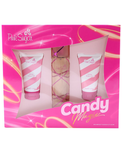 Aquolina Women's Pink Sugar 3pc Set In White