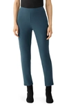 Eileen Fisher Slim Fit Ankle Pants In Alpine