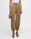 Veronica Beard Dari Cargo Pant In Sepia