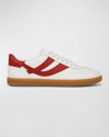 Vince Oasis Sneaker In Chalk White And R