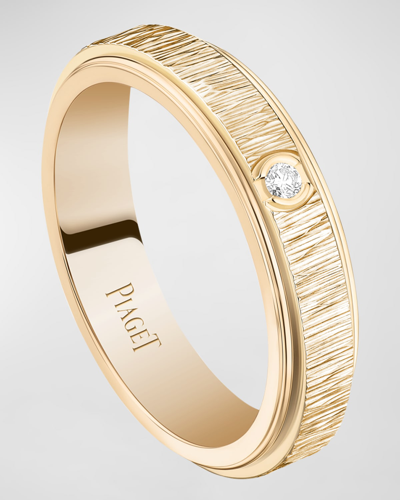 Piaget 18k Rose Gold Possession Palace Diamond Band Ring