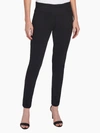 Jones New York Solid Stretch Pull-on Straight Leg Pant In Multi