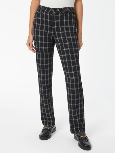 Jones New York Women's Lexington Plaid Straight-leg Pants In Multi