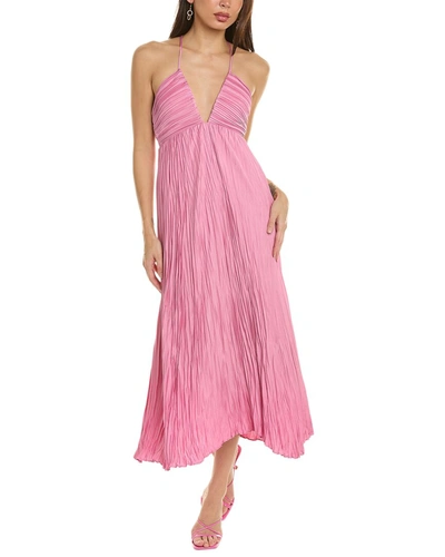 A.l.c . Angelina Maxi Dress In Pink