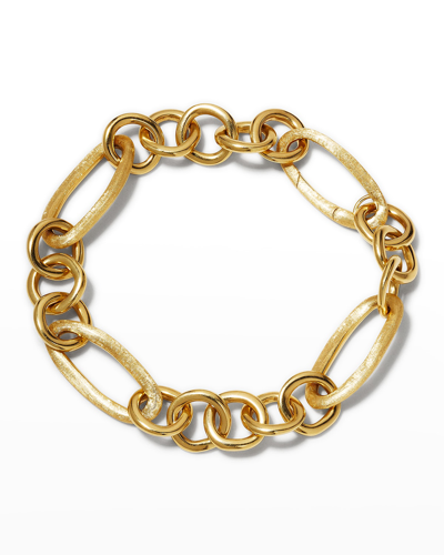 Marco Bicego Jaipur Link 18k Yellow Gold Mixed Link Bracelet