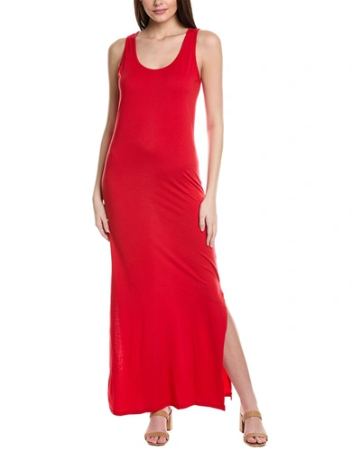 Michael Stars Isabelle Maxi Dress In Red
