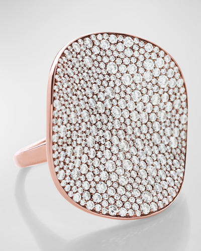 Ippolita 18k Rose Gold Stardust Diamond Ring In 60 Multi-colored