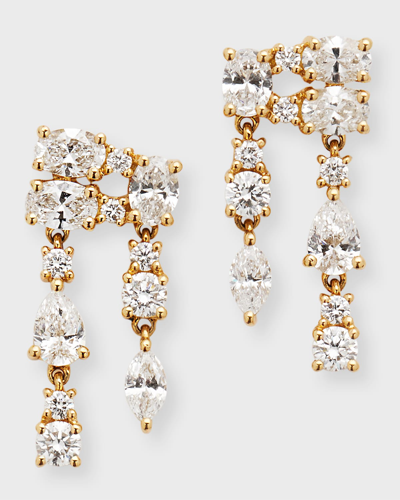 Anita Ko 18k Yellow Gold Diamond Maya Earrings In 05 Yellow Gold