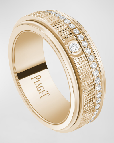 Piaget Possession Palace 18k Rose Gold Diamond Ring In 15 Rose Gold