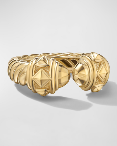 David Yurman Renaissance Ring In 18k Gold, 6.5mm In 05 No Stone
