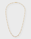 MARCO BICEGO 18K YELLOW GOLD MARRAKECH ONDE SINGLE LINK NECKLACE