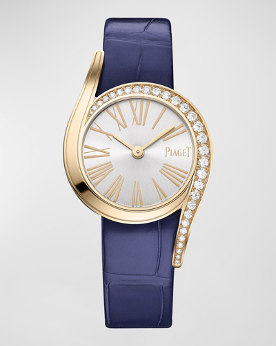 Piaget Limelight Gala 26mm 18k Rose Gold Diamond Watch In 15 Rose Gold