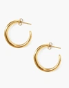 CHAN LUU WOMEN'S MINI INFINITY HOOP EARRINGS IN GOLD