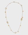 Marco Bicego 18k Yellow Gold Jaipur Long Charm Statement Necklace, 29.5 In 05 Yellow Gold