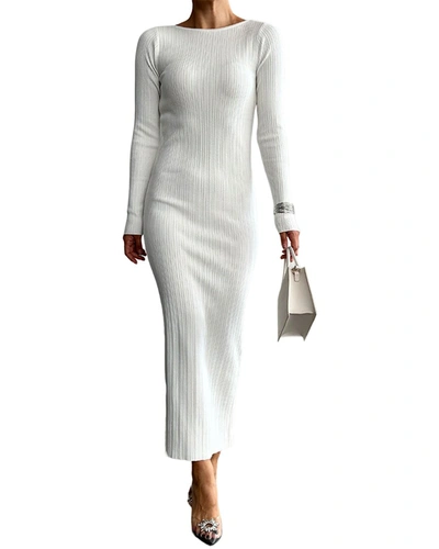 Qu Style Dress In White