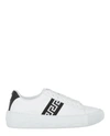 Versace Greca Low-top Sneakers In White