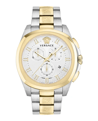 VERSACE GEO CHRONO BRACELET WATCH