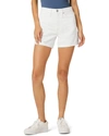 Hudson Devon High Waist Boyfriend Denim Shorts In White