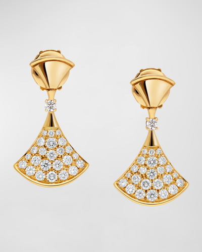 Bvlgari Divas Dream 18k Yellow Gold Diamond Earrings