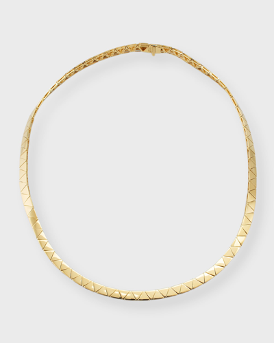 Anita Ko 18k Yellow Gold Thin Cleo Choker In 05 Yellow Gold