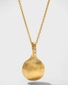 Marco Bicego Women's Africa Boules 18k Yellow Gold & 0.03 Tcw Diamond Pendant Necklace In 05 Yellow Gold