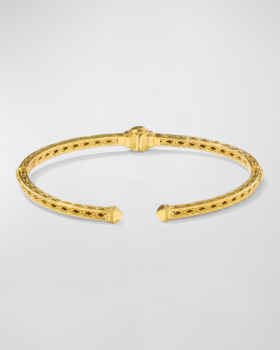 Konstantino 18k Yellow Gold Sphinx Cuff Bracelet