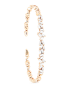Kalan By Suzanne Kalan White Gold Diamond Zigzag Bracelet In 15 Rose Gold
