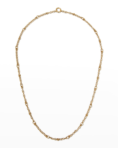 Spinelli Kilcollin 18k Yellow Gold Gravity Chain Necklace, 18"l In 05 Yellow Gold