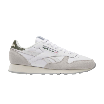 Pre-owned Reebok Classic Leather 'white Steely Fog'