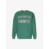 Favorite Daughter Collegiate Sweatshirt In Evergreen In Evergreen