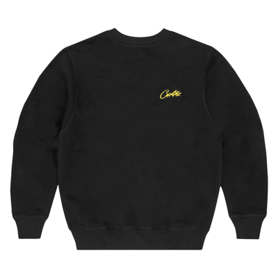 Pre-owned Corteiz Hmp V1* Allstarz Sweatshirt 'black'