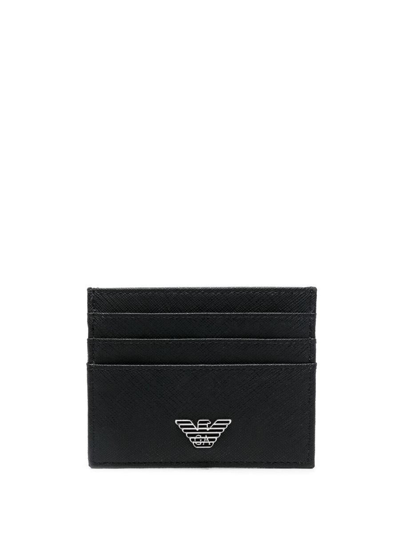 Ea7 Emporio Armani Credit Card Holder Accessories In Black