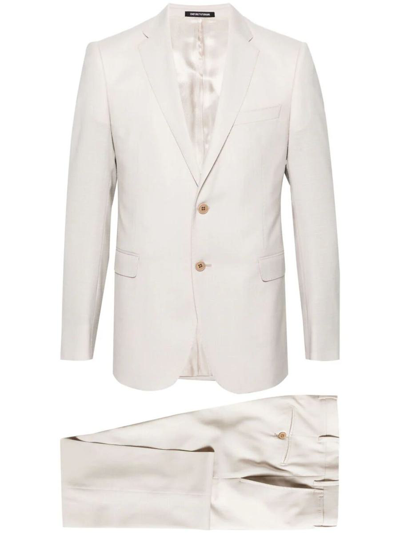 Ea7 Emporio Armani Suit Clothing In White