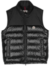 MONCLER MONCLER LOGO-PATCH DOWN-FEATHER GILET