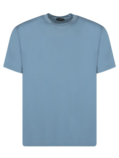 Tom Ford Blue Crewneck T-shirt