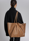 OTHER STORIES LARGE LEATHER TOTE