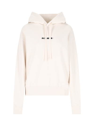 JIL SANDER LOGO HOODIE