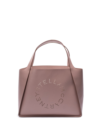 Stella Mccartney `stella Logo` Tote Bag In Pink