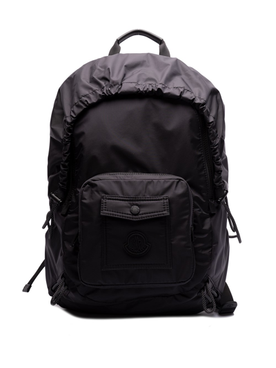 Moncler `makaio` Backpack In Black  