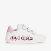 MARC JACOBS MARC JACOBS GIRLS WHITE LEATHER TRAINERS