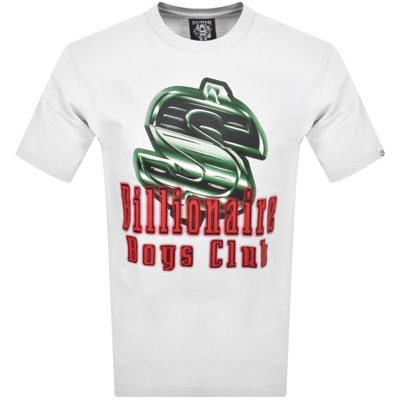 Billionaire Boys Club Dollar Sign T-shirt In White